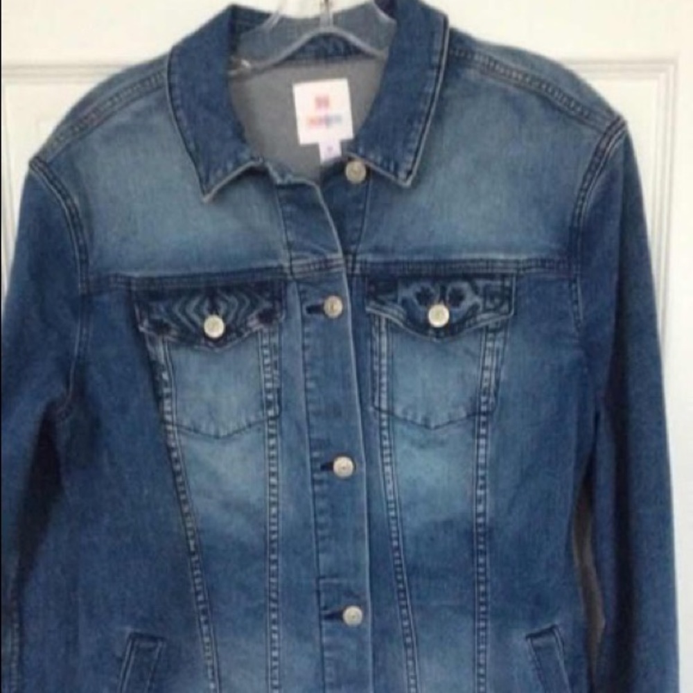 LuLaRoe Jaxon denim jacket